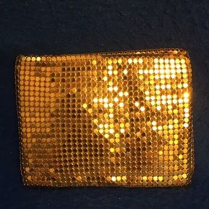 Vintage Goldtone DURAMESH Wallet Made in USA!
